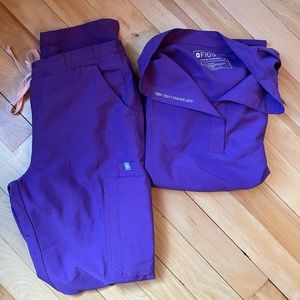 Ultra Violet Figs Scrubs